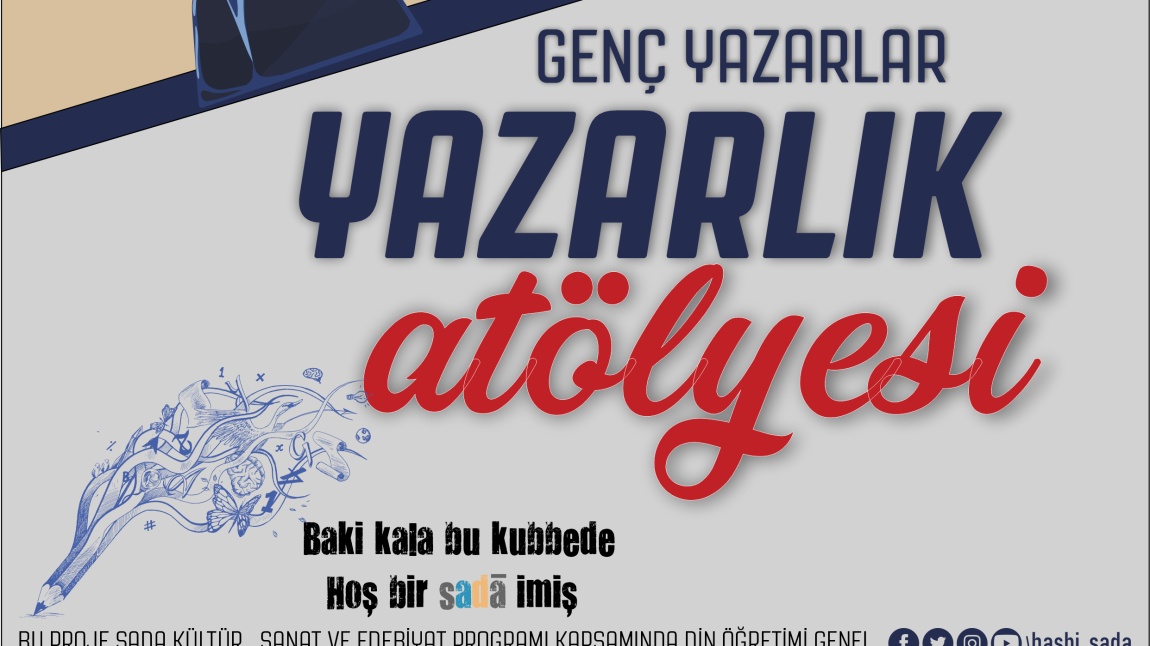 Genç Yazarlar Yazarlık Atölyesi Başlıyor