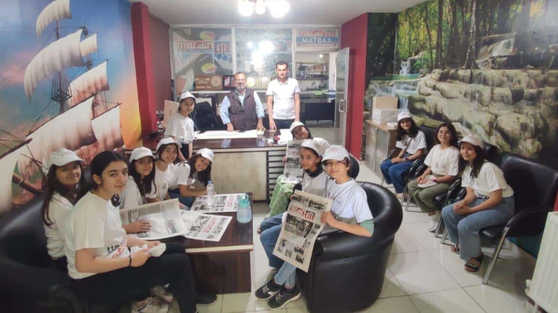 Genç Kalemler Yazarlık Atölyesinden Gazete ve Matbaa Ziyareti 